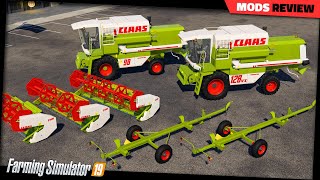 FS19 | CLAAS Dominator VX 98/108/128 v1.1.0.0 (Harvester) - Farming Simulator 19 Maps Review