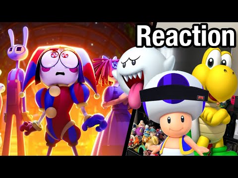 “THE AMAZING DIGITAL CIRCUS - Ep 7: Beach Episode” - Andy(Me), Boo, and Koopa Reaction