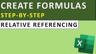 How to Create Excel Formulas to Calculate a Water Bill  | Relative Referencing screenshot 3