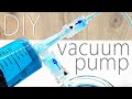 Making a Vacuum Pump! Amazing Homemade project! Awesome Experiments in a Vacuum Chamber! Wow!