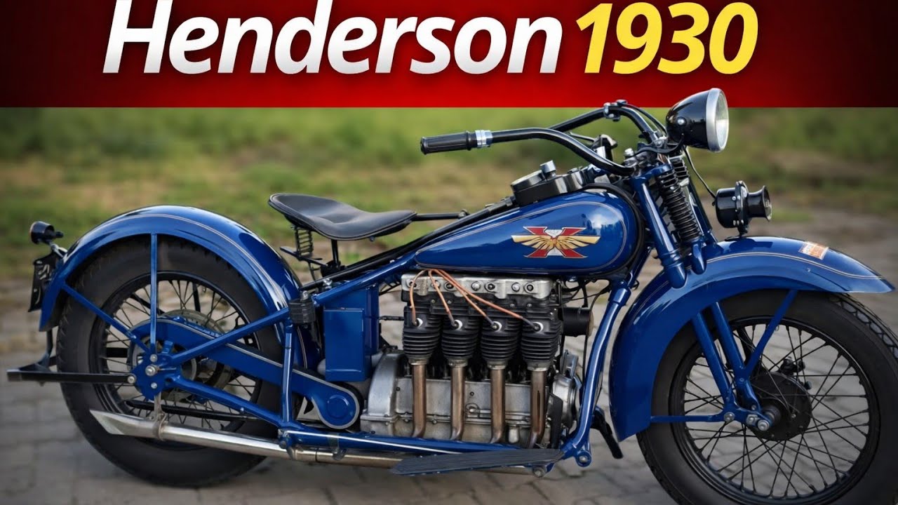 Henderson 1930 motorcycle