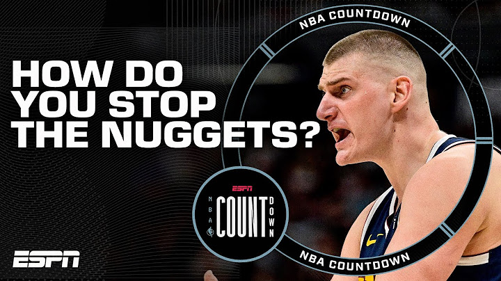 How do you stop the Nuggets?! Perk points to the importance of wing players | NBA on ESPN
