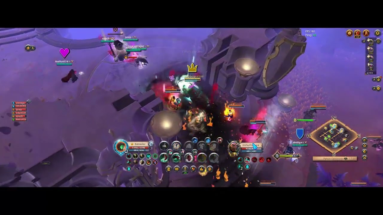 ALBION ONLINE | AVAROAD 7V7 PVX | OUTNUMBERED FIGHTS