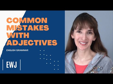 Video: Er uhæmmet et adjektiv?