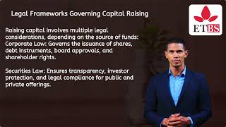 raising capital and funding options Module 5  Risk Assessment, Regulatory Compliance, and Legal