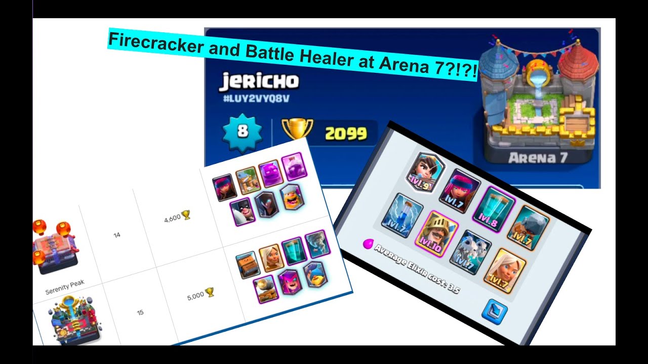 [CRL] Firecracker and Battle healer at Arena 7?!? - YouTube