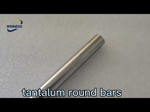 ASTM B365 R05400 Pure Tantalum Round Bars Rods Supplier 