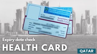 Qatar | Check Your Health Card Expiry