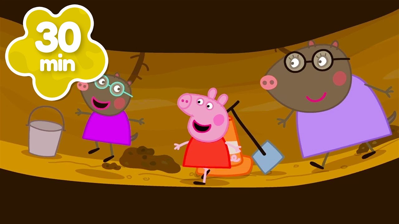 Molly Maulwurfs unterirdische Welt 🕳️ Peppas neue Freundin 🐽 30 Minuten | Peppa Wutz Deutsch