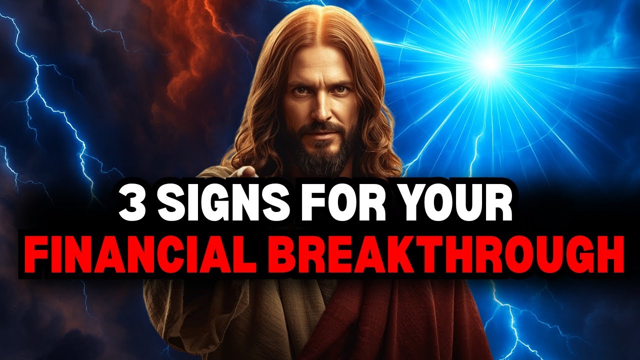 🚨 Бог говорит: 3 признака того, что ваш финансовый прорыв вас удивит! Божье послание 