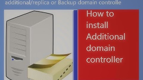 Adding an additional Domain Controller to an existing domain in Windows Server 2012 R2