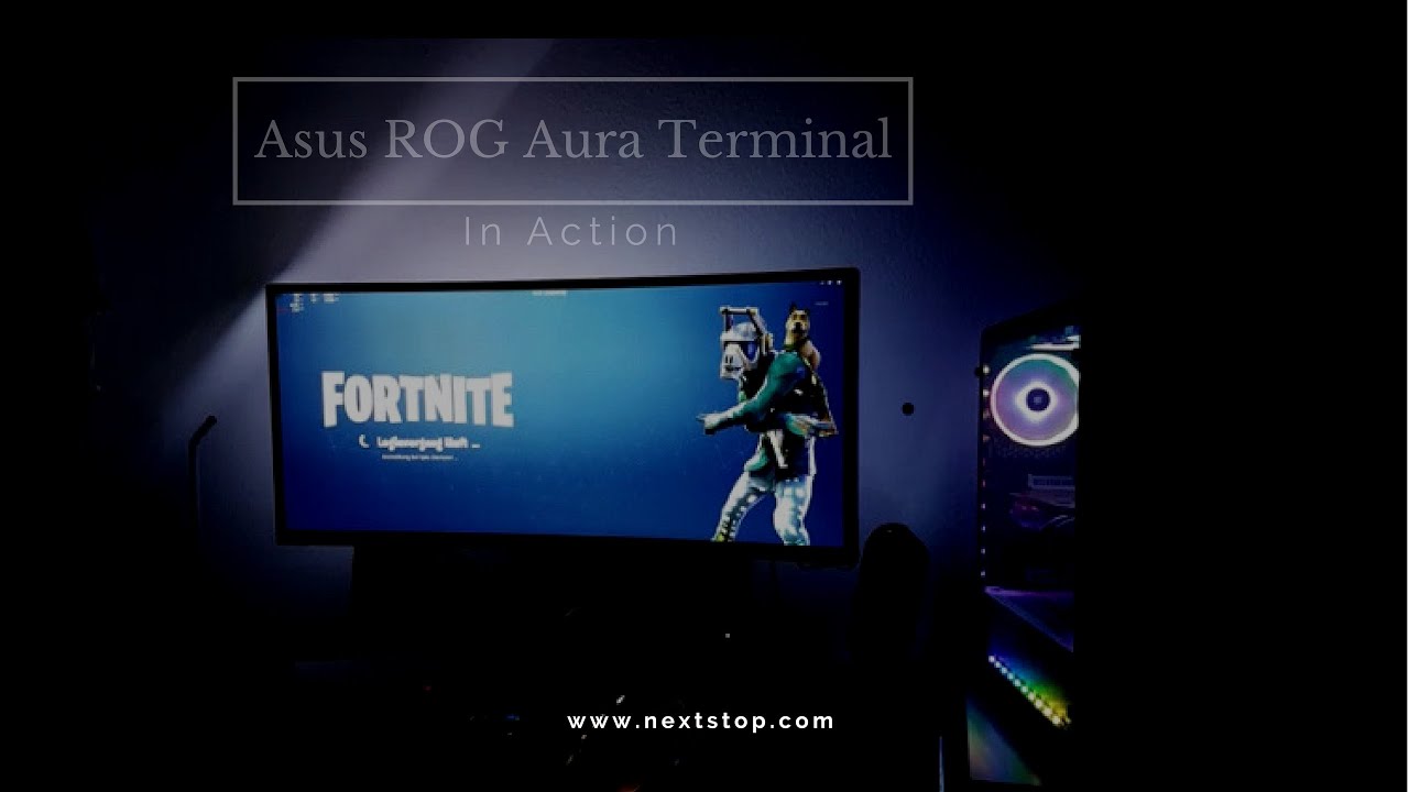 Asus ROG Aura Terminal - So sieht es aus - YouTube