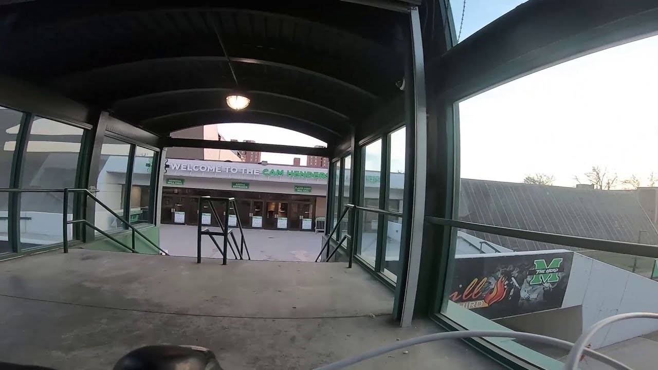 Cam Henderson Center Marshall University Walkway - East Huntington WV