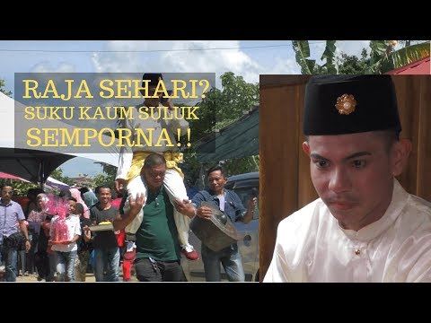 RAJA SEHARI SULUK DIPAPAH DIBAHU???