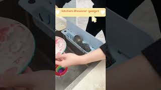 Kitchen sink area ko clean aur splash-free rakho 💦🧼 Easy fix, clean look, zero mess!#kitchen
