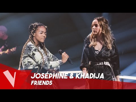 Anne-Marie - 'FRIENDS' ● Joséphine & Khadija | Duels | The Voice Belgique Saison 9