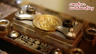 Making a tourbillon cage - upper bridge (part 2/3)