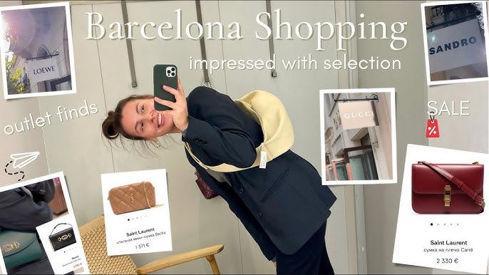 Barcelona Luxury Shopping Unboxing