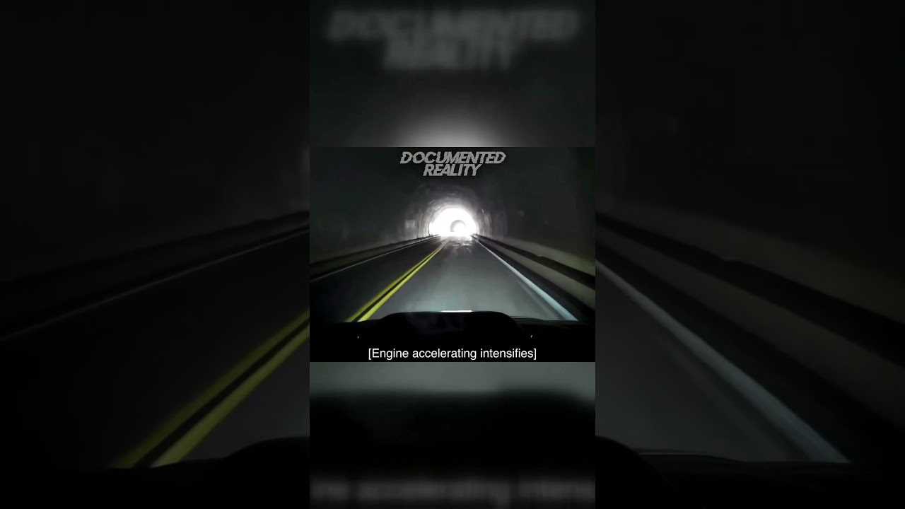 Terrifying Tunnel Twist  Distracted Driver Meets Unseen Danger on Angeles Crest Highway