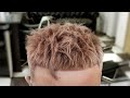 Мужская стрижка КРОП (crop) в технике Banxi / Школа парикмахеров