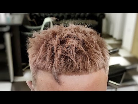 Видео: Мужская стрижка КРОП (crop) в технике Banxi / Школа парикмахеров