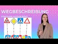 Wegbeschreibung. Описание направления.