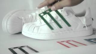 adidas originals superstar ii is interchangeable stripes