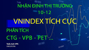 Nhận Định Thị Trường Ngày 10/12/2021: VNINDEX Tích Cực - Phân Tích: CTG - VPB - PET ...