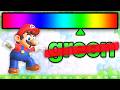 Can you beat mario wonder without touching colors