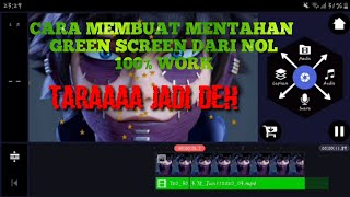 CARA MEMBUAT MENTAHAN GREEN SCREEN BINTANG JATUH DAN CARA MEMASANGNYA DI VIDEO MENTAHAN 2020 TERBARU