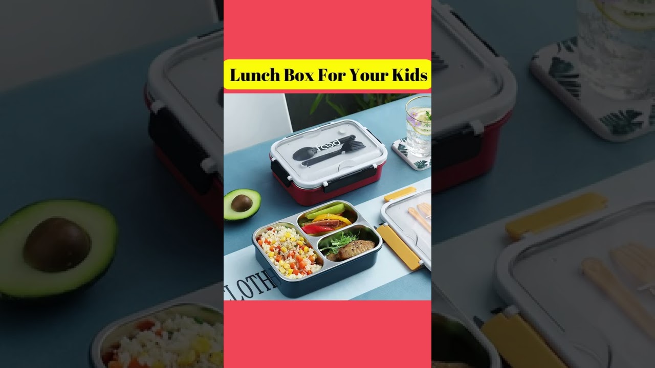 Stainless Steel Lunch Box for Kids  