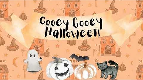 Halloween Rhythm Play Along - Ooey Gooey 3