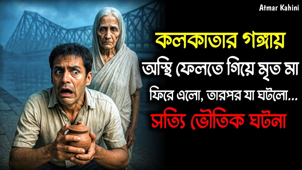 অস্থি ফেলতে গিয়ে মা ফিরে এলো, তারপর যা ঘটলো শুনলে শিউরে উঠবেন 😱 | সত্যি ভৌতিক ঘটনা | Atmar Kahini