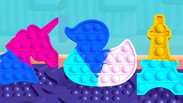 Fidget Toy Maker All levels Gameplay (IOS, Android)