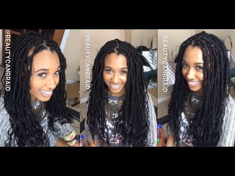 #111. EASY , SIMPLE GODDESS LOCS *latched hook method 