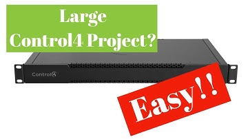 Control4 CA-10 & Lighting - CEDIA2019 Technifi
