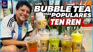 WE TRIED THE FAMOUS BUBBLE TEA: TEN REN - Ariana Bolo Arce