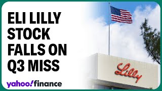 Eli Lilly stock tumbles on Q3 miss, Zepbound sales fall short