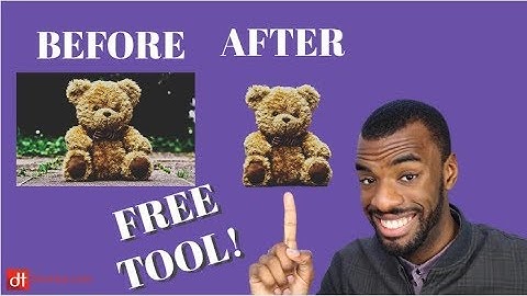 Remove The Background From Any Product Image FREE For Shopify & More | FREE Image Background Remover