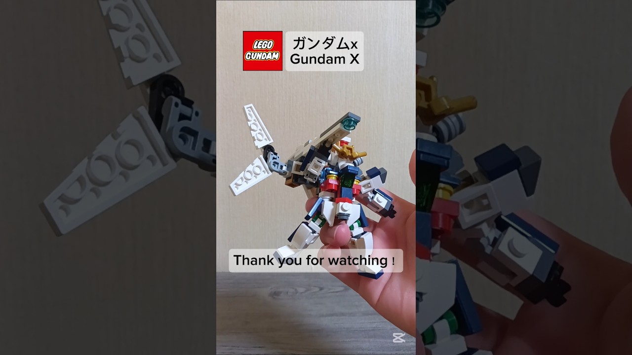 レゴ ガンダムx lego gundam x　#gundam #gunpla #lego #hg #ガンプラ #ガンダムx #ガンダム #ガロード#ジャミル #gundamx #レゴ #月は出ているか