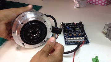 PIC DEM MCLV Driving Harmonic Drive Open Loop