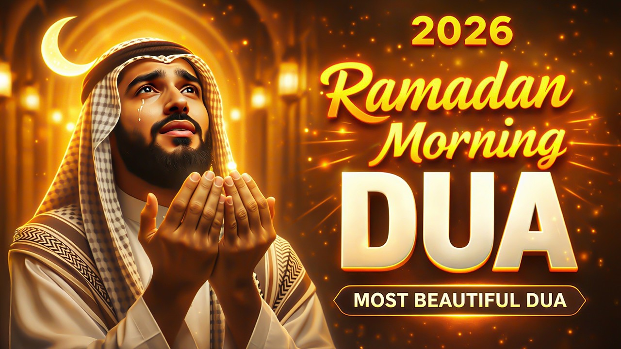 Ramadan 2026 Special Morning Dua🌙| Powerful Dua for Blessings, Rizq & Daily Protection By Alaa Aqel