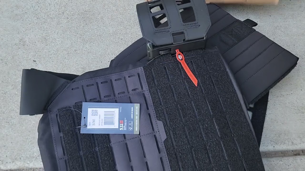 Unboxing 5.11 Tactical QR Plate Carrier - YouTube
