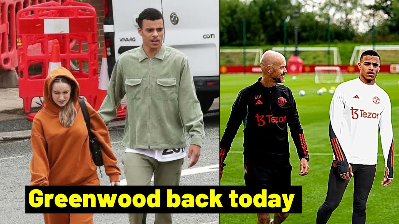 Mason Greenwood back in training with Manchester United after