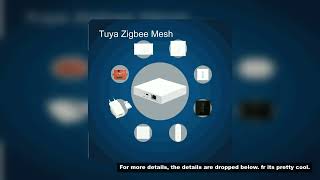 LoraTap Tuya Multi-mode WiFi ZigBee 3.0 Bluetooth Mesh Gateway Hub Bridge Wireless and Wired Smart L