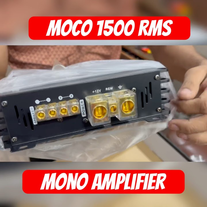 Best mono amplifier under 10000 ! Moco 1500 rms #shordvideo #reel #audio #recommend #amplifer #10m