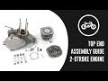 How to assemble the top end of a 2-stroke 66cc/80cc bike engine
