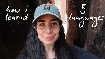 How I learned 5 languages // with subtitles!