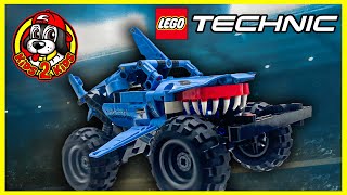 New 2022 MONSTER JAM Toys UNBOXING  LEGO Technic MEGALODON & EL TORO LOCO (Speed Build & DIY Arena)