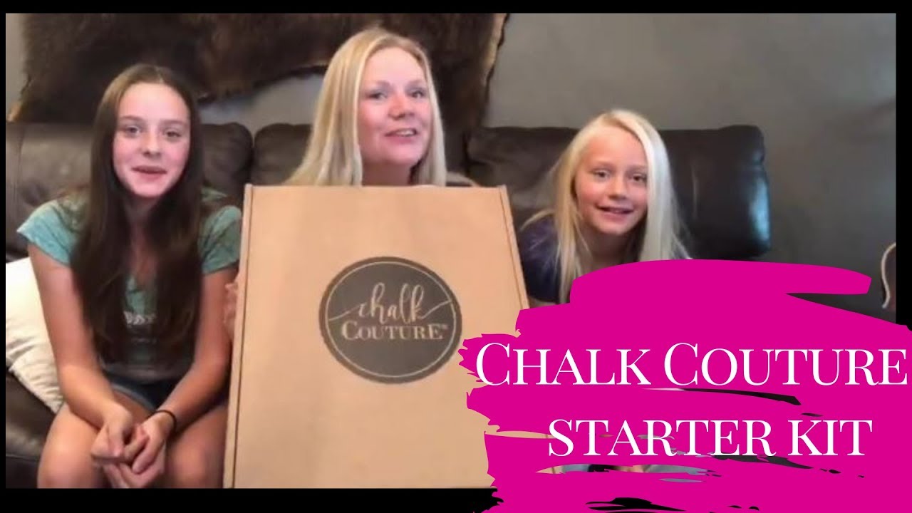 Chalk Couture Starter Kit YouTube